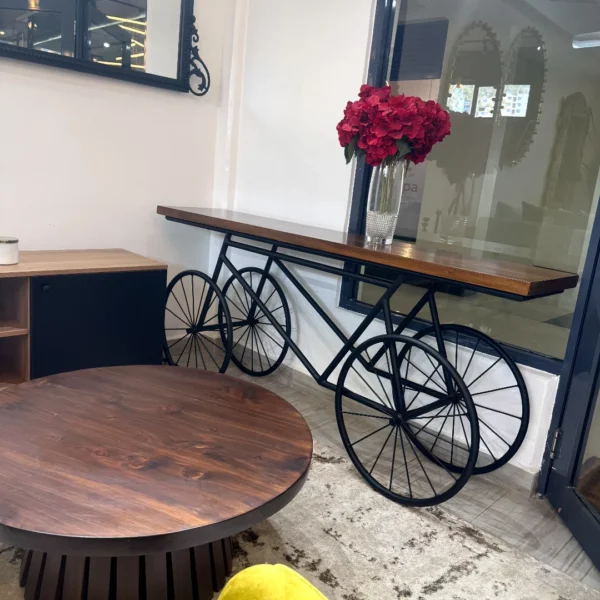 The Bicycle Console Table